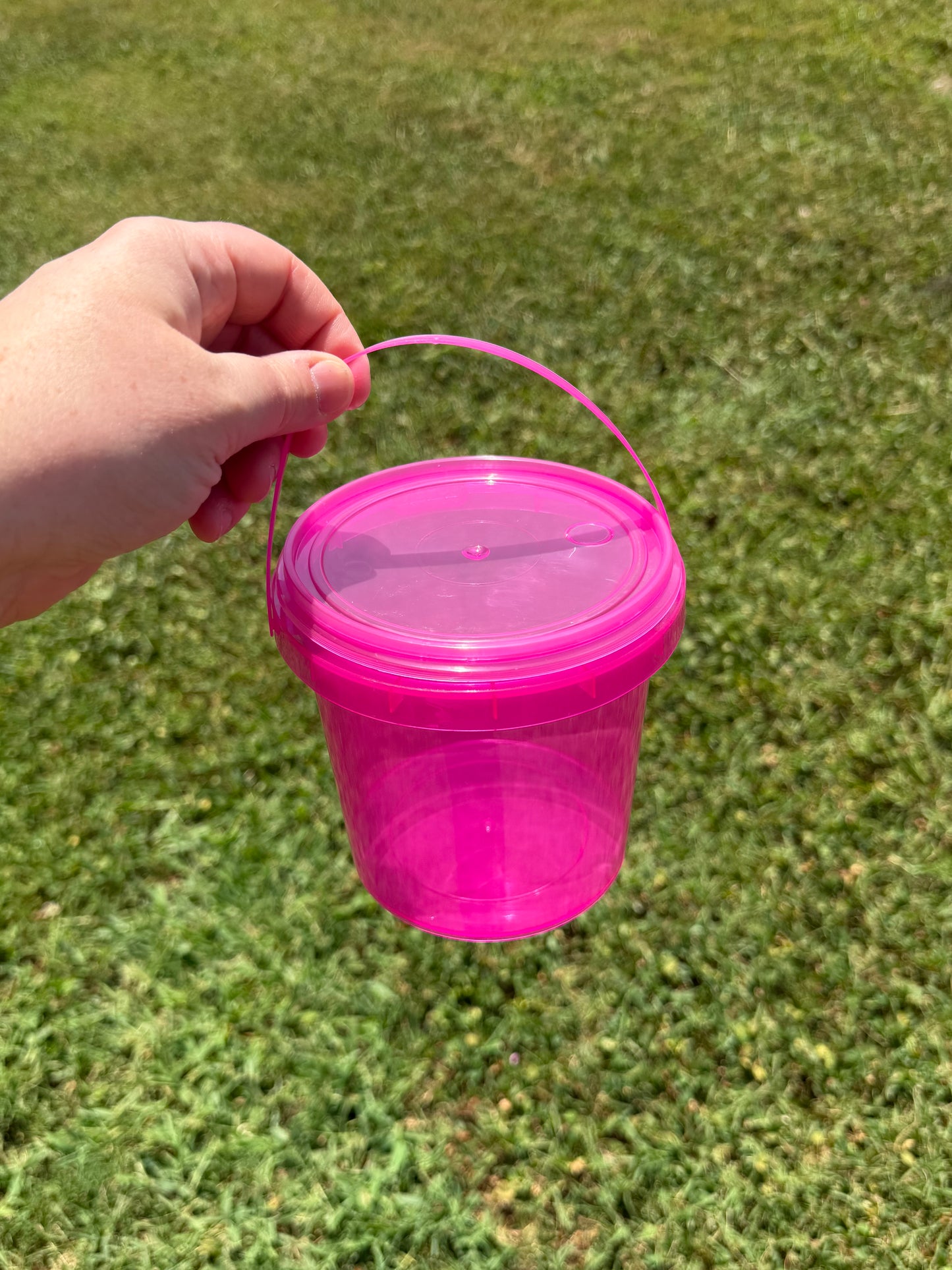Blank 34oz Reusable Drink Buckets