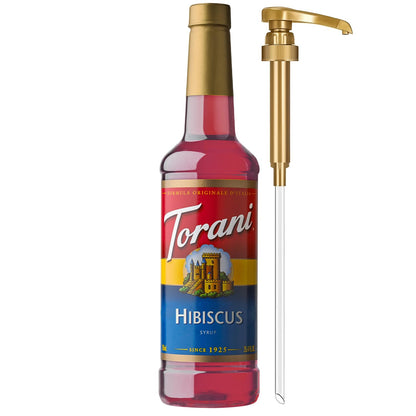 Torani Syrup, Blueberry Flavoring for Drinks, Pump Included, 25.4 Fl Oz