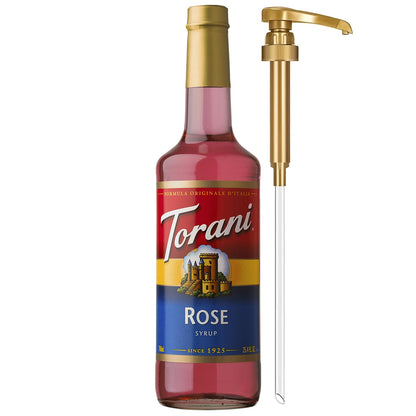 Torani Syrup, Blueberry Flavoring for Drinks, Pump Included, 25.4 Fl Oz