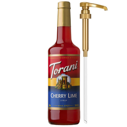 Torani Syrup, Blueberry Flavoring for Drinks, Pump Included, 25.4 Fl Oz