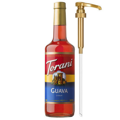 Torani Syrup, Blueberry Flavoring for Drinks, Pump Included, 25.4 Fl Oz