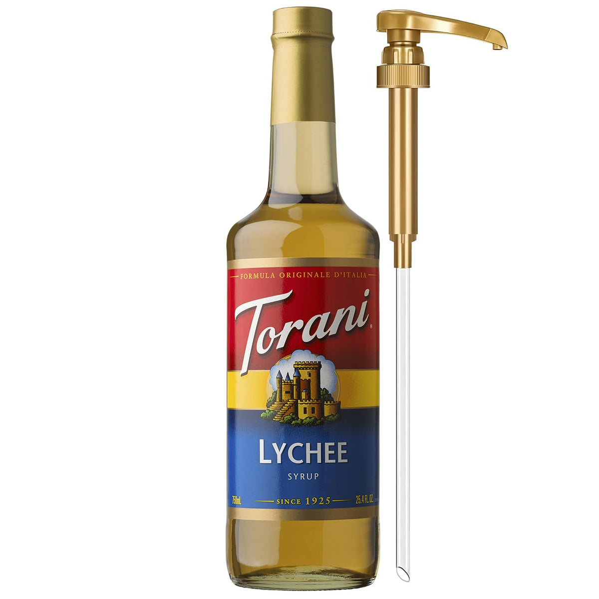 Torani Syrup, Blueberry Flavoring for Drinks, Pump Included, 25.4 Fl Oz