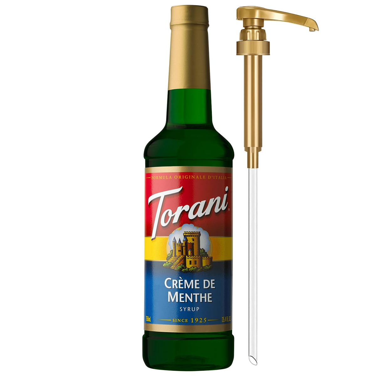 Torani Syrup, Blueberry Flavoring for Drinks, Pump Included, 25.4 Fl Oz