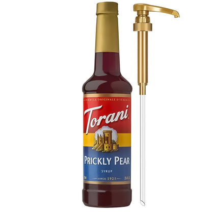 Torani Syrup, Blueberry Flavoring for Drinks, Pump Included, 25.4 Fl Oz