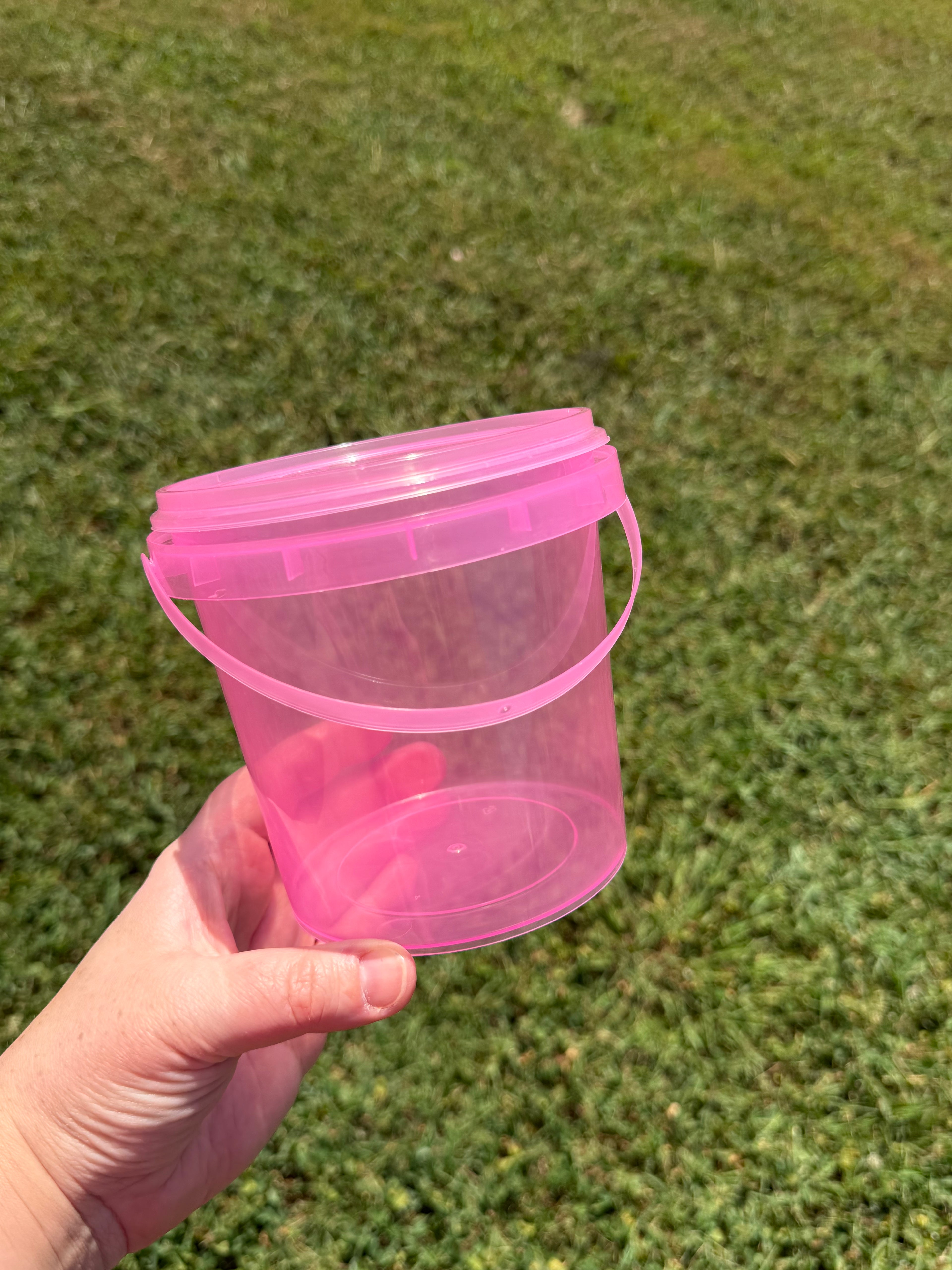 Blank 34oz Reusable Drink Buckets