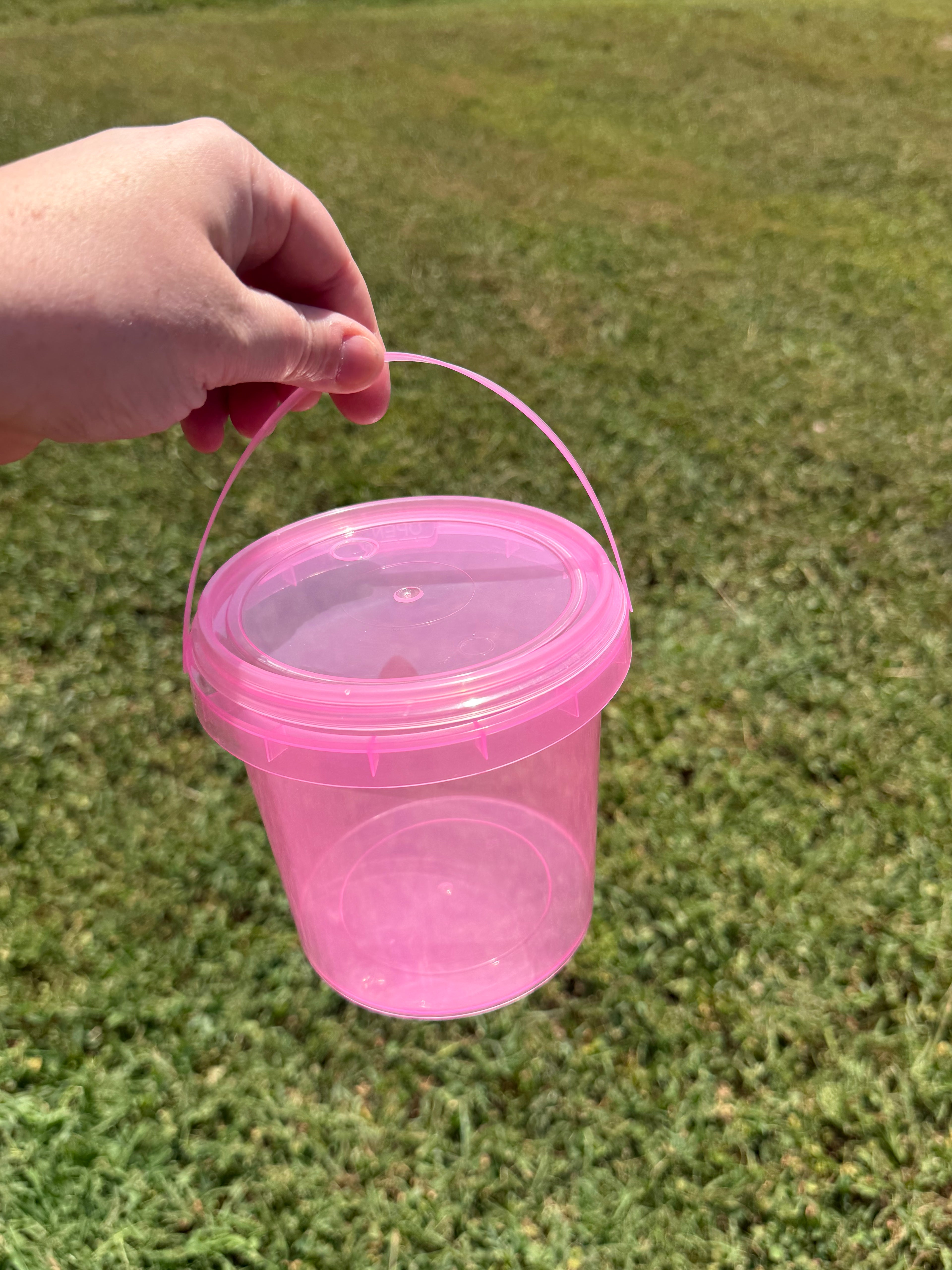 Blank 34oz Reusable Drink Buckets