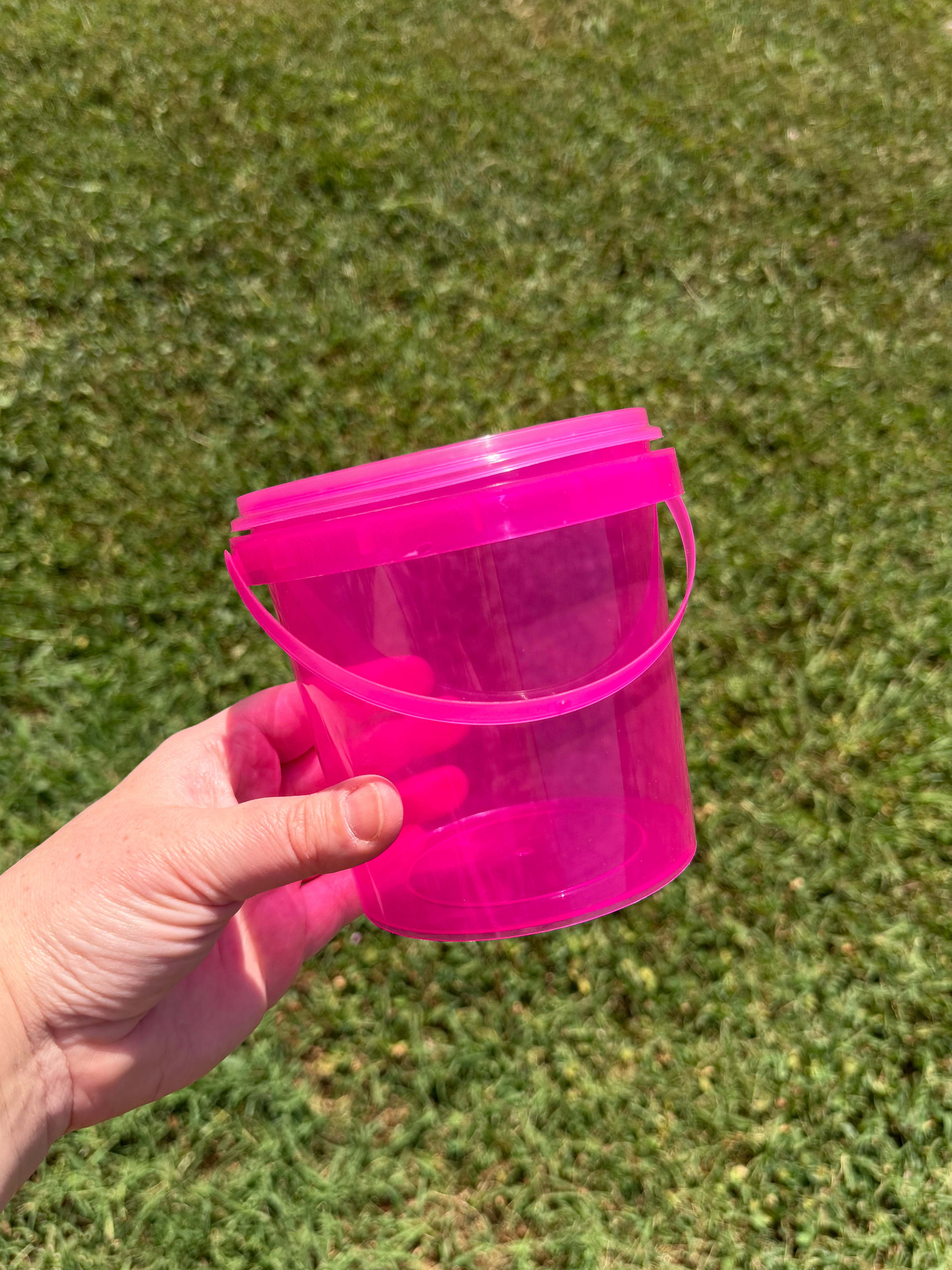 Blank 34oz Reusable Drink Buckets