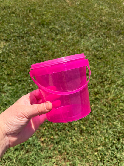Blank 34oz Reusable Drink Buckets