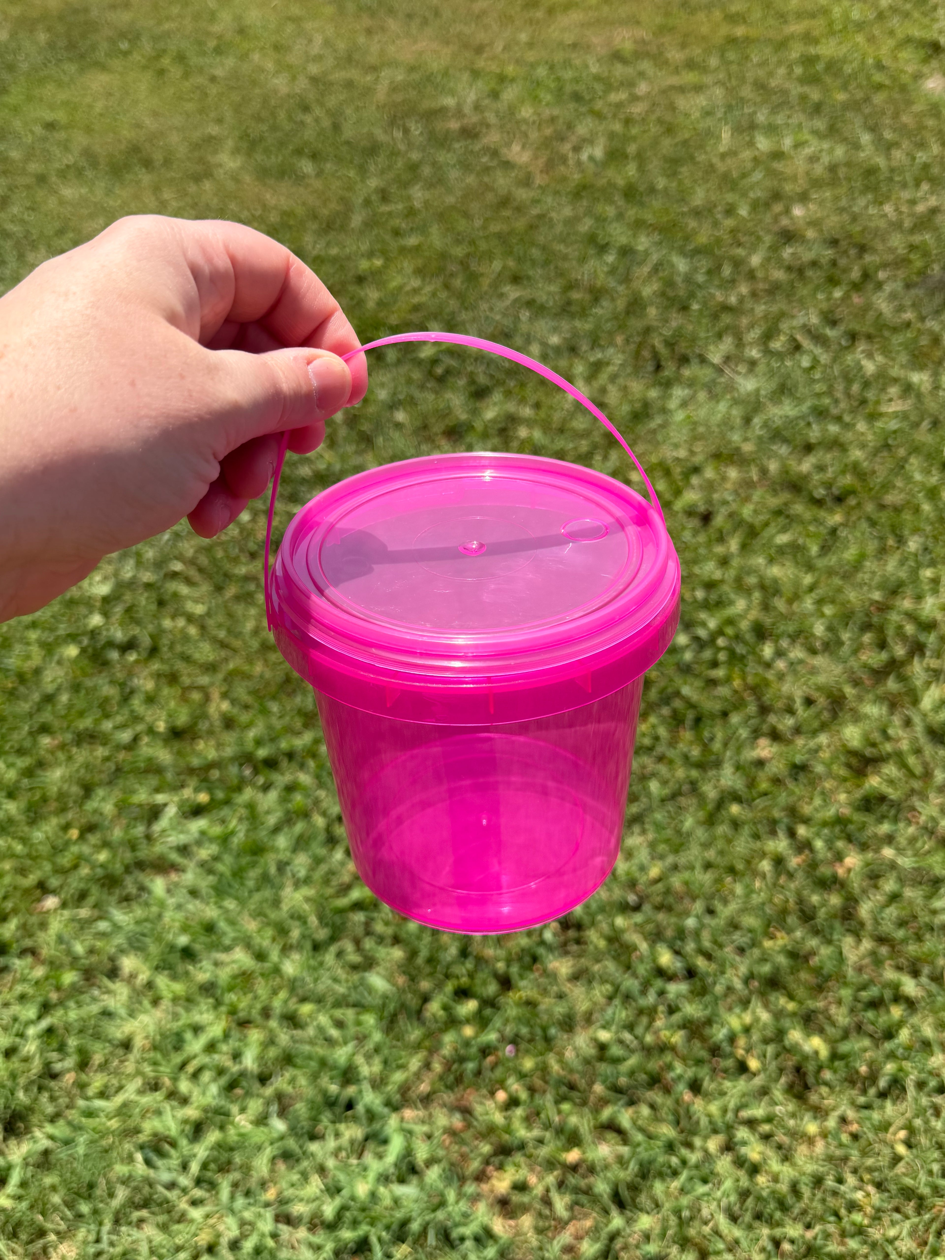 Blank 34oz Reusable Drink Buckets