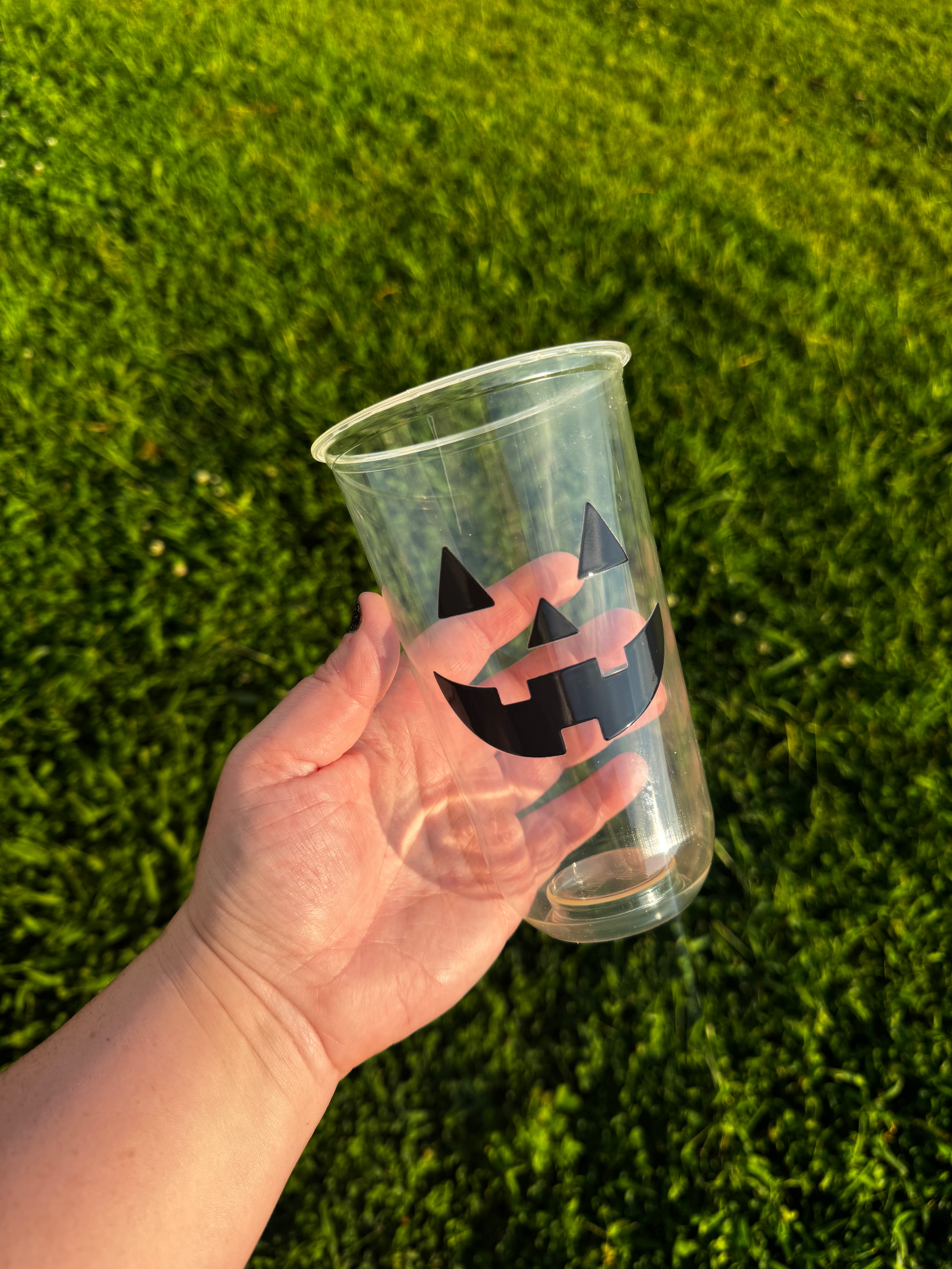 Jack-O-Lantern U-Shaped Cups