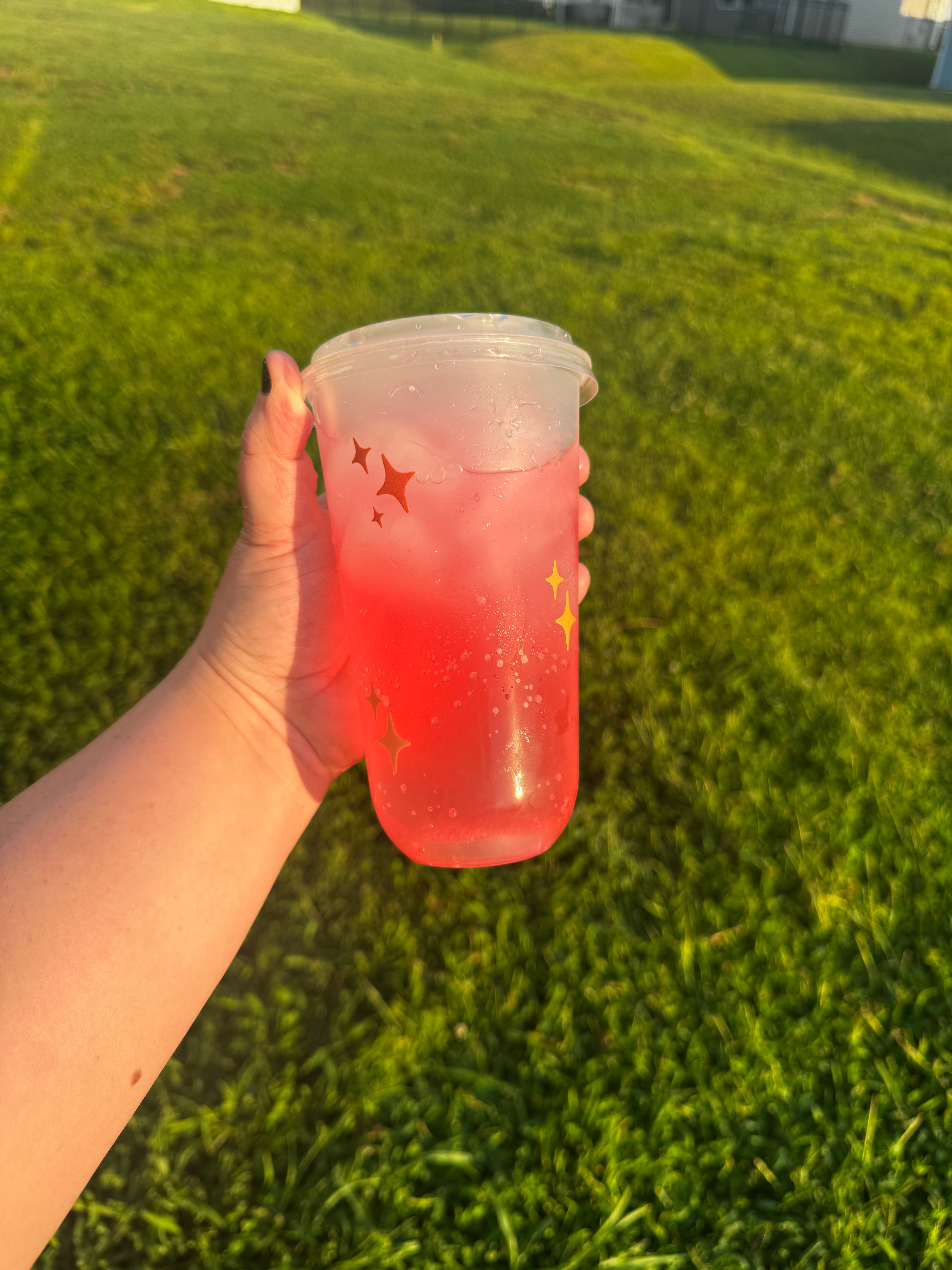 Fall Stars U-Shaped Cups