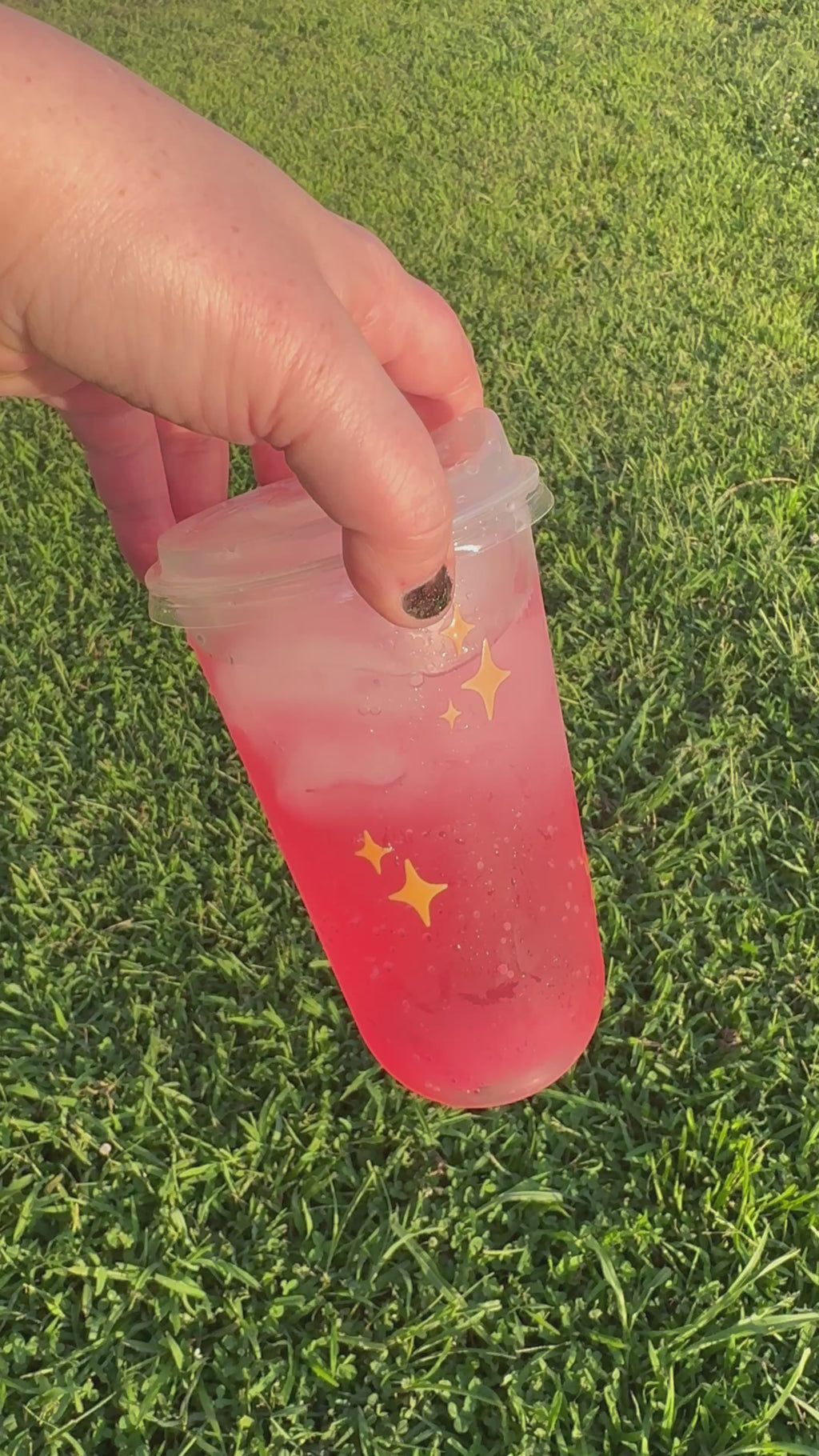Fall Stars U-Shaped Cups