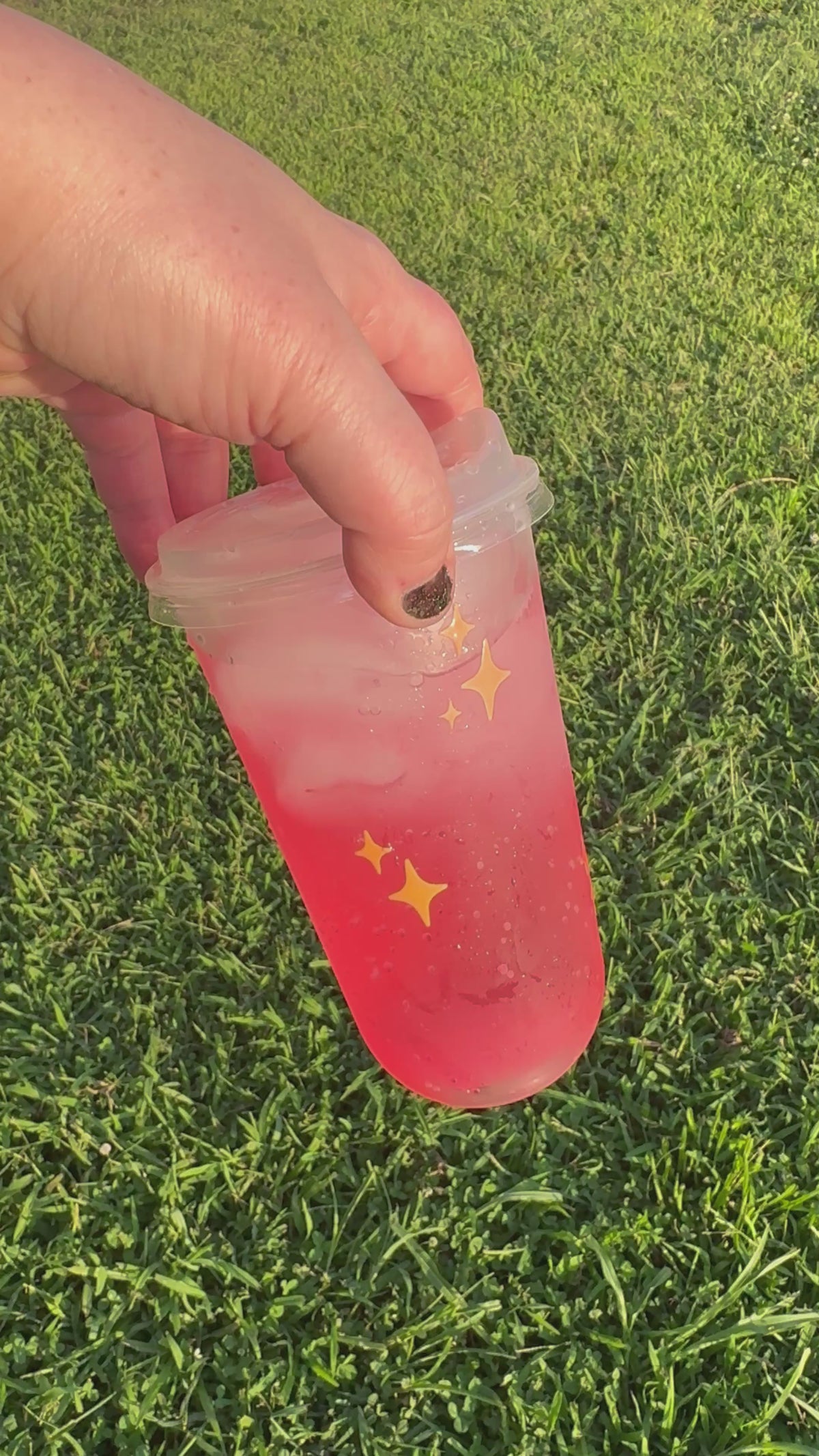 Fall Stars U-Shaped Cups